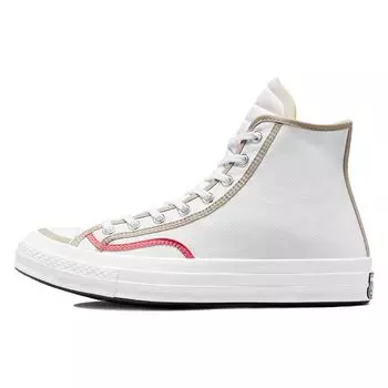 Converse Белые кроссовки унисекс с гибридной текстурой Chuck 70 High Varsity 171408C 36