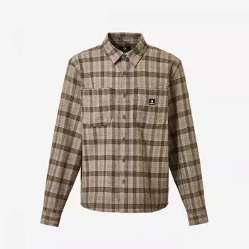 Converse Теплая рубашка на пуговицах 10027089 A06 Classic Taupe 95
