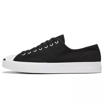 Converse Jack Purcell Черные Унисекс Кроссовки Белые 164056C 35.5
