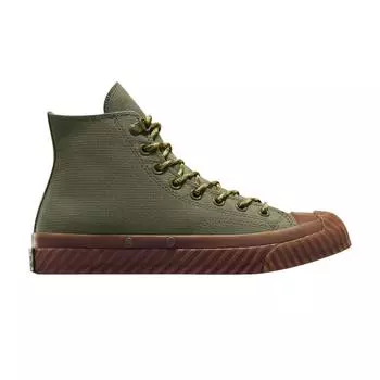 Кроссовки унисекс Converse Chuck 70 Bosey High Utility Gum зеленые A04531C 36