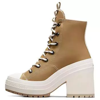 Converse Chuck 70 De Luxe Heel High Utility - Trek Tan Женские кроссовки Nutty-Granola Egret A06437C 37