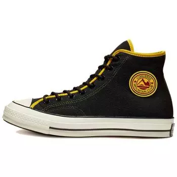 Converse Chuck 70 East Village Explorer Chuck 70 Wrap Abrasion Resistant High Top Board Shoes Unisex Black & White 37