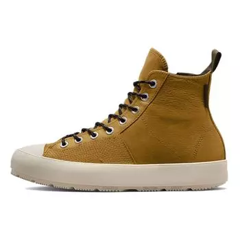 Converse Chuck 70 Explore High WP Cold Fusion - Кроссовки унисекс из пшеницы Коричневые черные стринги 171438C 41.5