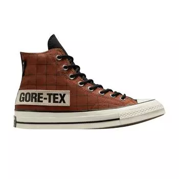 Converse Chuck 70 GTX High Grid - Кроссовки унисекс Cedar Bark Orange Egret Black 171442C 36