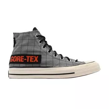 Converse Chuck 70 GTX High Grid - Кроссовки унисекс Mason Grey Egret Black 171444C 35