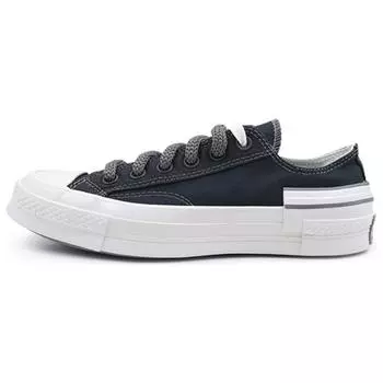 Converse Chuck 70 кроссовки унисекс с низким каблуком, черные, белые, A11621C 35