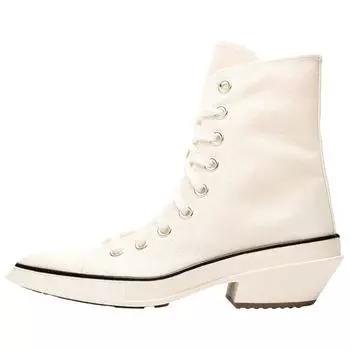 Converse Chuck 70 Hi De Luxe Pointed Egret Women Sneakers Cream Black White A13017C 36