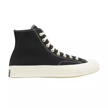Унисекс кроссовки Converse Chuck 70 High Черный Золотая Звезда A12462C 35