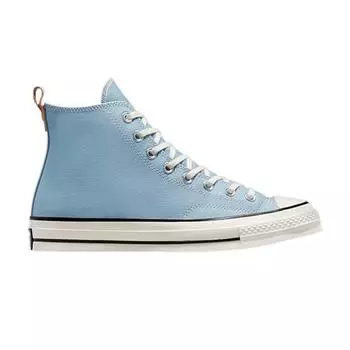 Converse Chuck 70 High Denim - Кроссовки унисекс Ocean Retreat Blue Egret Golden-Tan A05272C 35