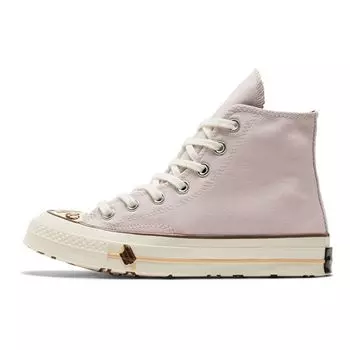 Converse Chuck 70 High Dessert - Кроссовки унисекс розовые белые A03750C 48