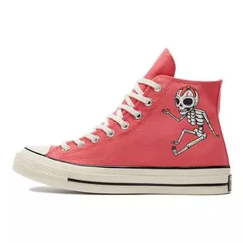 Converse Chuck 70 High Dia de los Muertos - Розовые кроссовки унисекс Multi Egret 173113C 36.5