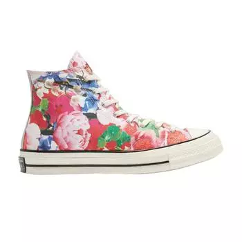 Converse Chuck 70 High Heart of the City - Кроссовки унисекс Paris Pink Gravel Egret 170516C 36.5