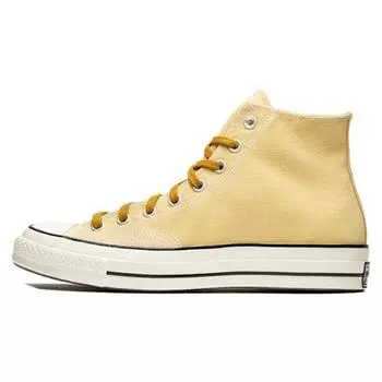 Converse Chuck 70 High Jungle Cloth - Кроссовки унисекс Trailhead Gold Yellow Burnt-Honey A03436C 41