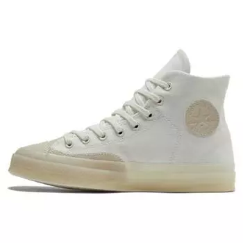 Converse Chuck 70 High Marquis - Кроссовки унисекс винтажные белые кремовые цвета натуральной слоновой кости A03426C 36.5