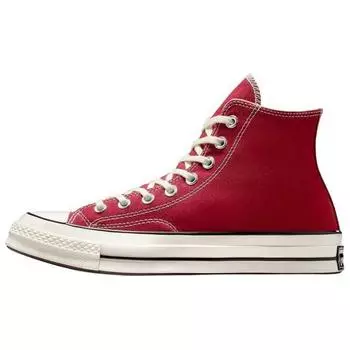 Converse Chuck 70 High Park Red Unisex Sneakers Egret Black A10523C 45