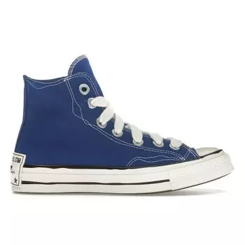 Converse Chuck 70 High Sketch - Кроссовки унисекс синие белые черные A08523C 35