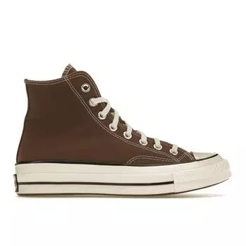 Converse Chuck 70 High Squirrel Friend Коричневые кроссовки унисекс Egret Black A02755C 35