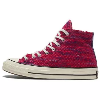Converse Chuck 70 High Warm At Heart - Кроссовки унисекс розовые Court-Purple Egret 169245C 39.5