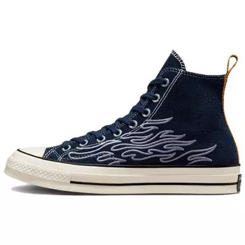 Converse Chuck 70 High Workwear Джинсовые кроссовки унисекс Flame Синие A05191C 46.5