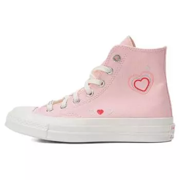 Converse Chuck 70 High Y2K Heart Женские кроссовки Pink Donut-Glaze Egret A09113C