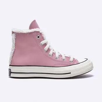 Converse Chuck 70 Leather Fur Sherpa Lotus Pink A12449c 220