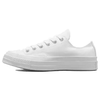 Converse Chuck 70 Low Patent Pop - Белые женские кроссовки Electric-Aqua 571630C 37.5