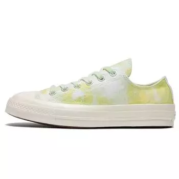 Converse Chuck 70 Ox Beach Dye - Женские кроссовки Light Aphid Green Yellow Fresh-Yellow 564298C