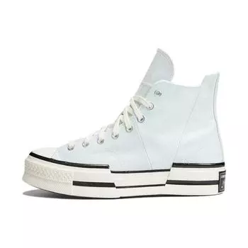 Converse Chuck 70 Plus High Seasonal Color - Кроссовки унисекс Aqua Mist Blue Egret White A03537C 45