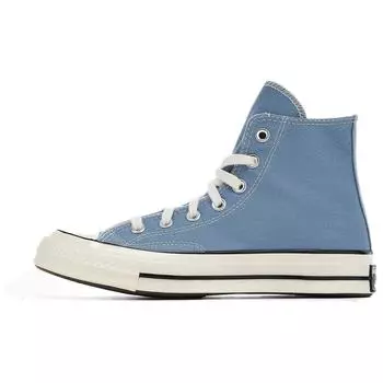 Converse Chuck 70 Vintage Canvas High Cocoon Синие кроссовки унисекс Egret Black A04584C 50