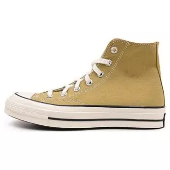 Converse Chuck 70 Vintage Canvas High Dunescape Унисекс Кроссовки Коричневые Egret Черные A04590C 35