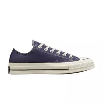 Converse Chuck 70 Vintage Canvas Low Uncharted Waters кроссовки унисекс фиолетовые Uncharted-Waters-Blue Egret A04592C 36