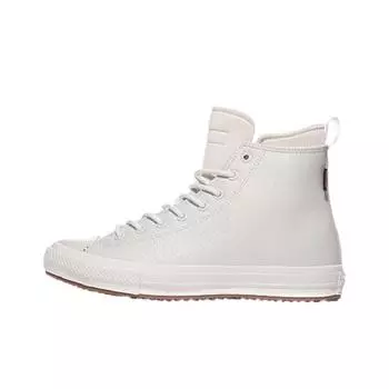 Converse Chuck Taylor All Star 2 кожаные высокие кроссовки унисекс Egret белые черные 153574C 39.5