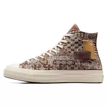 Converse Chuck Taylor All Star 70 Hi Patchwork Tawny Owl Кроссовки унисекс Egret Eternal-Earth A05205C 35