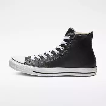 Converse Chuck Taylor All Star Classic Leather Black Hi,132170C, 1010050967,Черный 225