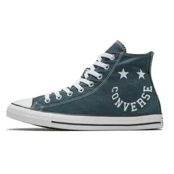 Converse Chuck Taylor All Star Classic Универсальные Нескользящие Легкие Высокие Ретро Кеды Унисекс Темно-синий 36.5