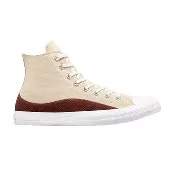 Converse Chuck Taylor All Star Craft Mix Высокие кроссовки унисекс из натурального красного дуба Розовый Beach-Stone A02782F 43