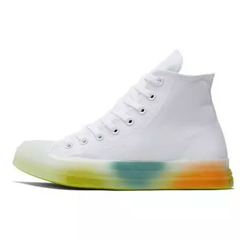 Converse Chuck Taylor All Star CX High Spray Paint — белые кроссовки унисекс, оранжевые A03462C 38