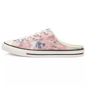 Converse Chuck Taylor All Star Dainty Mule Washed Florals - Терракотово-розовые женские кроссовки Egret Black 571185C 39