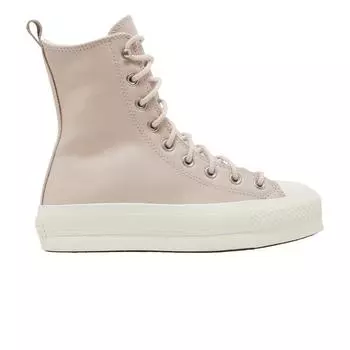 Converse Chuck Taylor All Star Extra-High Platform Mountain Club - Женские кроссовки Silt Red Pink Egret Black 570026C 42