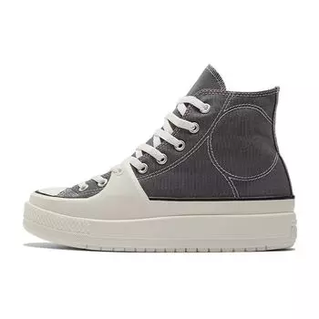Converse Chuck Taylor All Star High Construct Cyber Grey унисекс кроссовки Vintage-White Egret A05116C 35.5