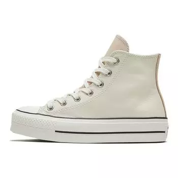 Converse Chuck Taylor All Star High Neutral Tones - Женские кроссовки Pale Putty Кремовый Farro Egret 569243C