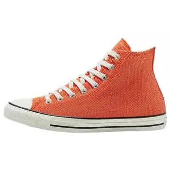 Converse Chuck Taylor All Star High Summer Breathe Unisex Sneakers Orange Fuel-Orange 168289F 41.5