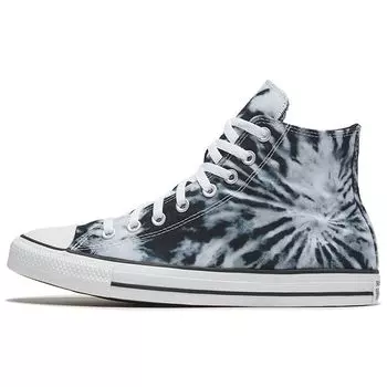 Converse Chuck Taylor All Star High Twisted Summer - Кроссовки унисекс Black Tie Dye Белый Лемонграсс 167929C 36.5