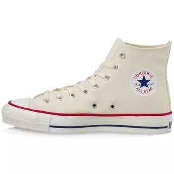 Converse Chuck Taylor All Star J High Made in Japan — кроссовки унисекс натурального белого цвета, кремовые 32068430 37.5