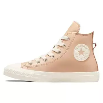 Converse Chuck Taylor All Star Кожаная подкладка из искусственного меха - Epic Dune Egret Женские кроссовки Розовый A07945C 36.5
