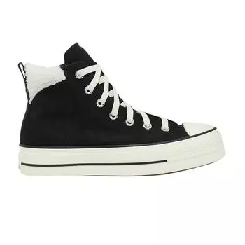 Converse Chuck Taylor All Star Lift Platform High Puff - черные мужские кроссовки Egret A09377C 36