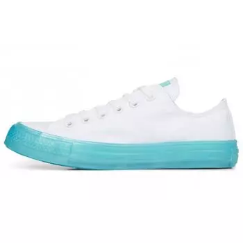 Converse Chuck Taylor All Star Low Белые женские кроссовки цвета морской волны 560646C 36
