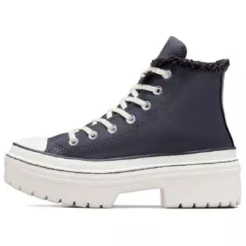 Converse Chuck Taylor All Star Lugged Heel Platform High Sherpa - Vamp Pyre Женские кроссовки Серый Эгрет A10152C 36