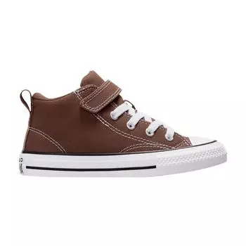 Converse Chuck Taylor All Star Mid PS Malden Street - Bear Nap Brown Kids Кроссовки Белый Черный A11523C 28
