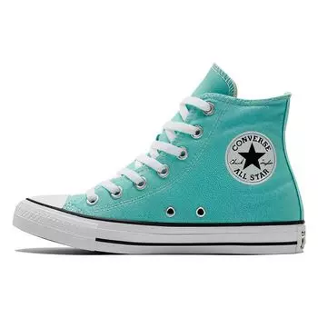 Converse Chuck Taylor All Star модные удобные нескользящие прочные высокие парусиновые туфли унисекс кроссовки зеленые A03796C 46.5